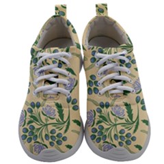 Folk Floral Pattern  Abstract Flowers Surface Design  Seamless Pattern Mens Athletic Shoes by Eskimos