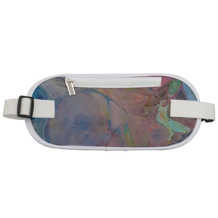 Marbled pebbles Rounded Waist Pouch