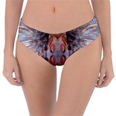 Abstract Marbling Symmetry Reversible Classic Bikini Bottoms by kaleidomarblingart