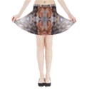 Abstract marbling symmetry Mini Flare Skirt View3