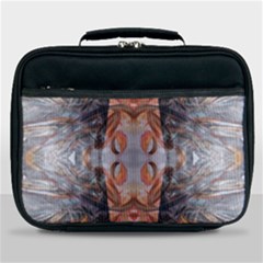 Abstract Marbling Symmetry Lunch Bag by kaleidomarblingart