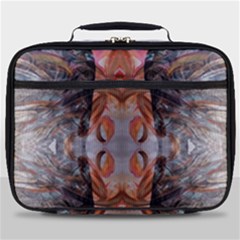 Abstract Marbling Symmetry Full Print Lunch Bag by kaleidomarblingart