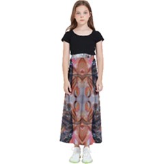 Abstract Marbling Symmetry Kids  Skirt