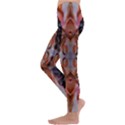 Abstract marbling symmetry Kids  Lightweight Velour Leggings View2