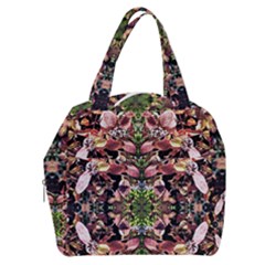 Shrubs Repeats Boxy Hand Bag by kaleidomarblingart