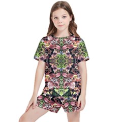 Shrubs Repeats Kids  Tee And Sports Shorts Set