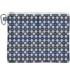 Modern Ornate Striped Pattern Canvas Cosmetic Bag (xxxl)