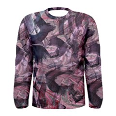  Abstract Marbling Men s Long Sleeve Tee by kaleidomarblingart