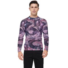  Abstract Marbling Men s Long Sleeve Rash Guard