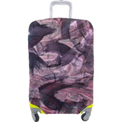  Abstract Marbling Luggage Cover (large) by kaleidomarblingart