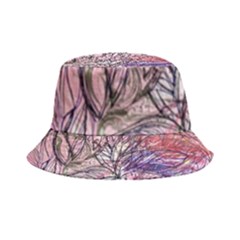 Mixed Media Leaves Inside Out Bucket Hat