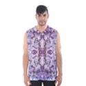 Intricate Lilac Men s Basketball Tank Top View1