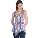 Intricate Lilac Sleeveless Tunic View1