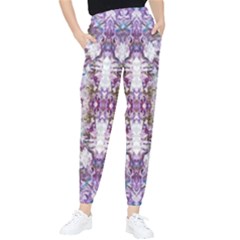 Intricate Lilac Tapered Pants