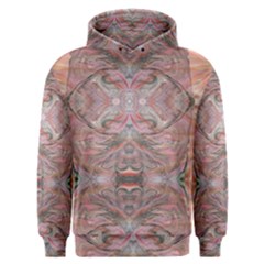 Pink Arabesque Iv Men s Overhead Hoodie by kaleidomarblingart