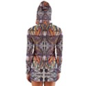 Mixed media print Long Sleeve Hooded T-shirt View2