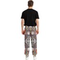 Mixed media print Men s Elastic Waist Pants View2