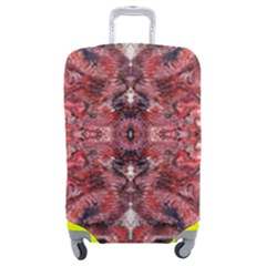 Red Arabesque Luggage Cover (medium)