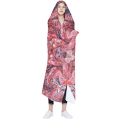 Red Arabesque Wearable Blanket