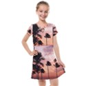 Palm Trees Kids  Cross Web Dress View1