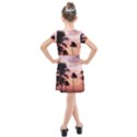 Palm Trees Kids  Cross Web Dress View2