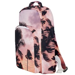 Palm Trees Double Compartment Backpack by LW323