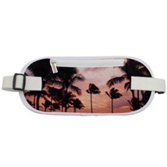 Palm Trees Rounded Waist Pouch by LW323