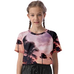 Palm Trees Kids  Basic Tee