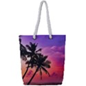 Ocean paradise Full Print Rope Handle Tote (Small) View1