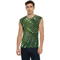 Relaxing Palms Men s Raglan Cap Sleeve Tee by LW323