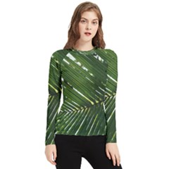 Relaxing Palms Women s Long Sleeve Rash Guard