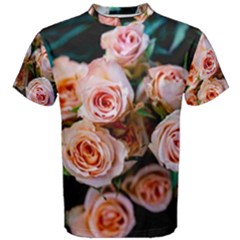 Sweet Roses Men s Cotton Tee by LW323