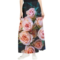 Sweet Roses Maxi Chiffon Skirt