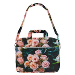 Sweet Roses Macbook Pro Shoulder Laptop Bag (large)