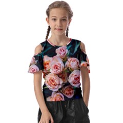 Sweet Roses Kids  Butterfly Cutout Tee