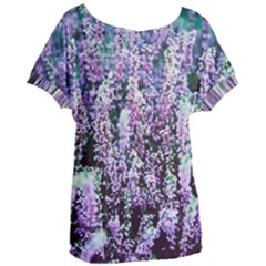 Lavender Love Women s Oversized Tee by LW323