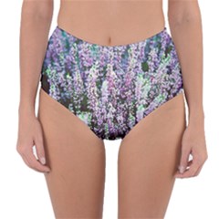 Lavender Love Reversible High-waist Bikini Bottoms by LW323