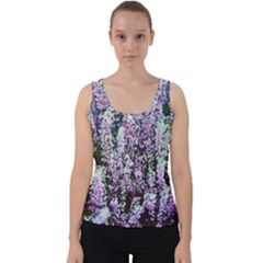 Lavender Love Velvet Tank Top by LW323