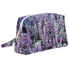 Lavender Love Wristlet Pouch Bag (large)