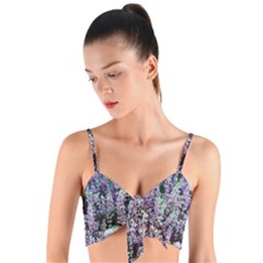 Lavender Love Woven Tie Front Bralet by LW323