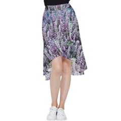 Lavender Love Frill Hi Low Chiffon Skirt