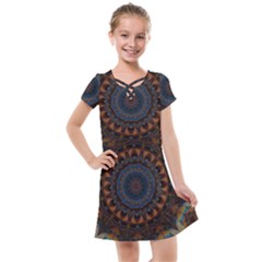 Victory Kids  Cross Web Dress by LW323