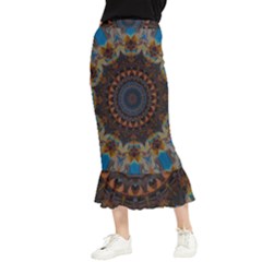 Victory Maxi Fishtail Chiffon Skirt by LW323