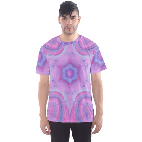 Cotton Candy Men s Sport Mesh Tee by LW323