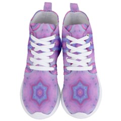 Cotton Candy Women s Lightweight High Top Sneakers by LW323