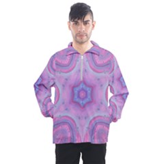 Cotton Candy Men s Half Zip Pullover by LW323