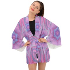 Cotton Candy Long Sleeve Kimono by LW323