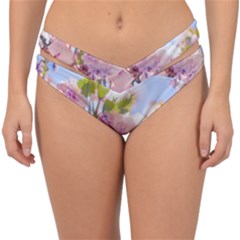 Bloom Double Strap Halter Bikini Bottom