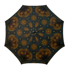 Midnight Romance Golf Umbrella by LW323