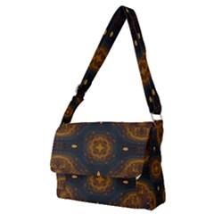 Midnight Romance Full Print Messenger Bag (m) by LW323